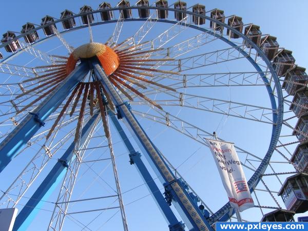 Panoramic wheel